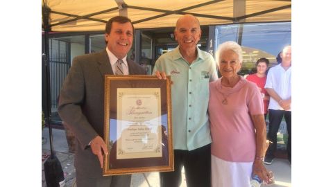 Small Business of the Month, Antelope Valley Florist with owner Chris Spicher and his mother Gloria Spicher