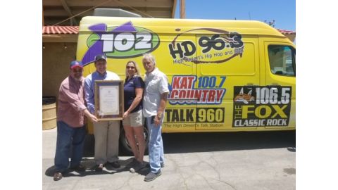 Wilk and Obernolte honor El Dorado Broadcasters as Small Business of the Month