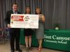 Wilk presents $5,000 Barona Education Grant to  Mint Canyon Community School
